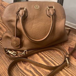 Toty Burch Robinson Pebbled Leather Bag